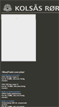 Mobile Screenshot of kolsasror.no